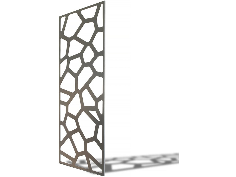 Panneau décoratif - " Stone" - Lot de 4 - 0.60 x 1.50 m - Taupe