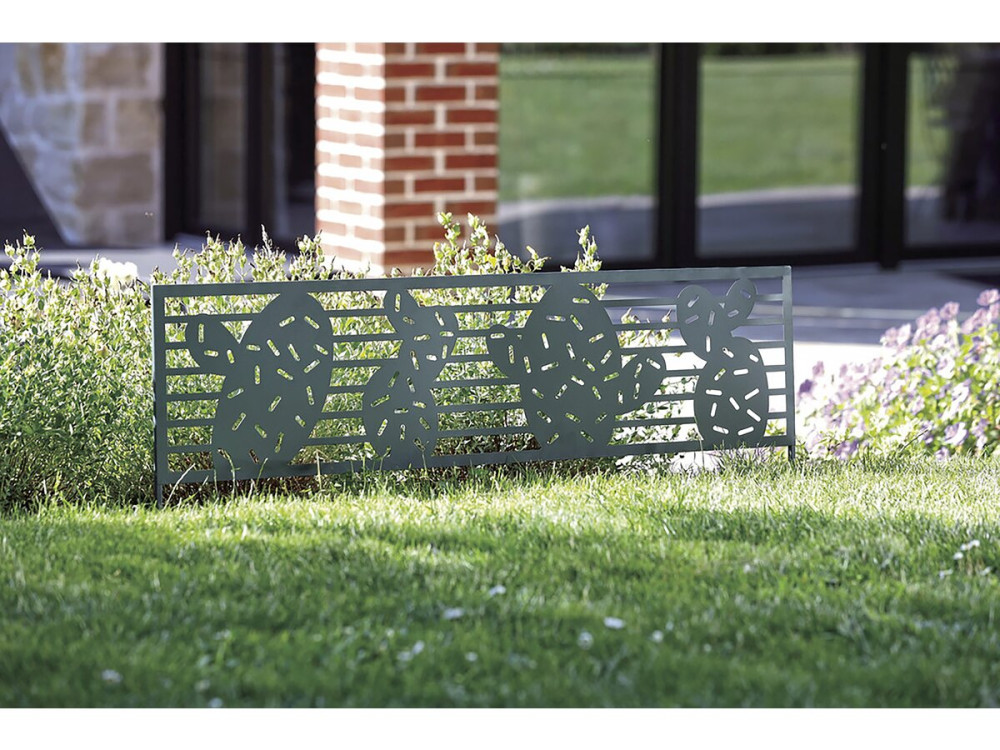 Bordure - " Cactus " - Lot de 6 - 0.40 x 1.00 m - Vert