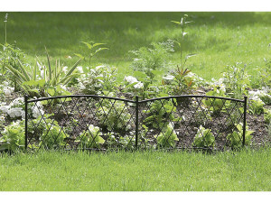 Bordure - " Classic Métal " - Lot de 5 - 0.40 x 1.00 m - Rouille antique