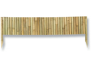 Bordure - " Bamboo Border " - Lot de 6 - 0.35 x 1.00 m - Beige