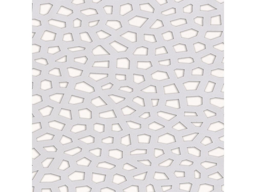 Panneau décoratif - " Mosaic " - Lot de 5 - 1.00 x 2.00 m - Blanc