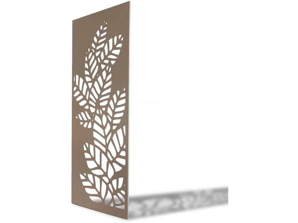 Panneau décoratif - " Athea " - Lot de 4 - 0.60 x 1.50 m - Taupe
