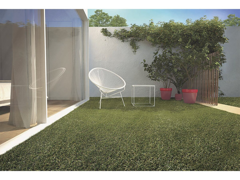 Gazon synthétique - " Green Essen 20 " -  1 x 4  x 0.02 m - Vert