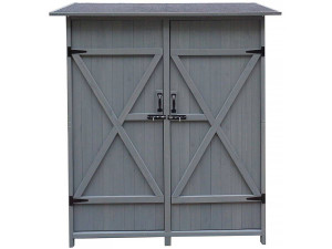 Armoire de jardin "Espacio" - 140 x 49 x 162 cm - Anthracite