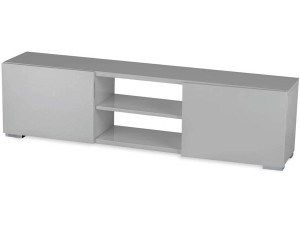 Meuble TV "Frida" - 155 x 31 x 42,5 cm - Gris