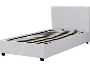 Lit avec coffre "Carla" - 90 x 190 cm - Blanc