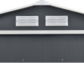 Abri de jardin métal "Vegas" - 8,83 m² - Gris