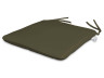 Lot de 2 assises 35 x 35 cm coloris Vert