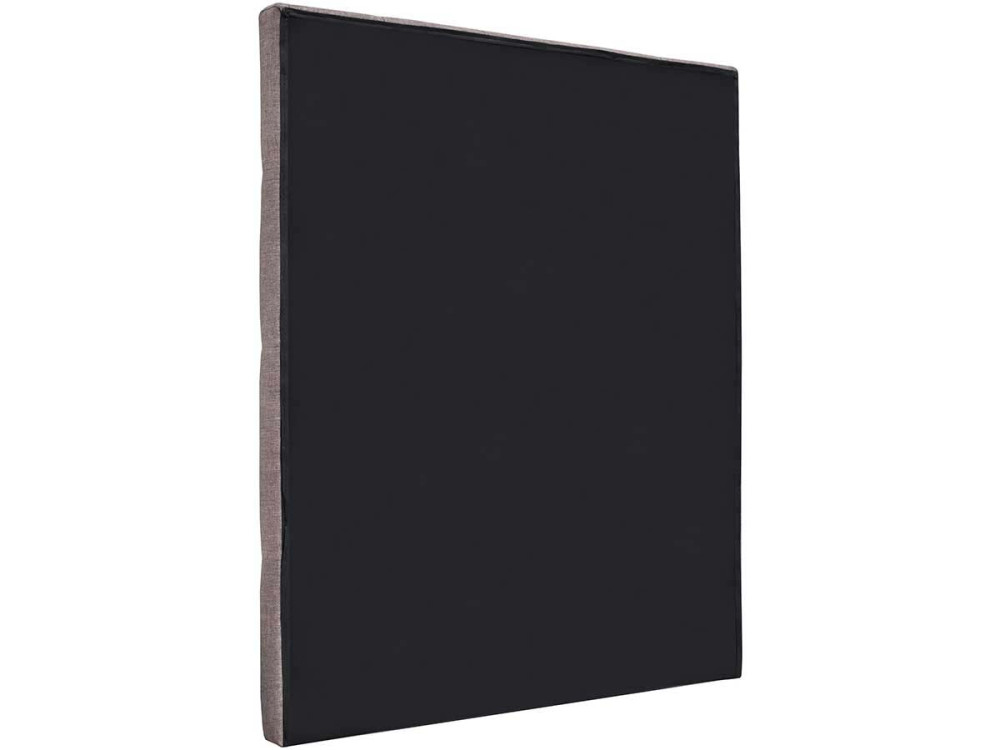 Tête de lit capitonnée "Déco" - 99 cm - Taupe - En tissu