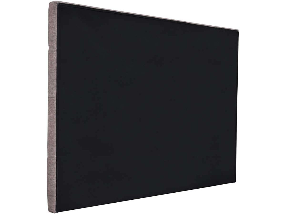 Tête de lit capitonnée "Déco" - 169 cm - Taupe - En tissu