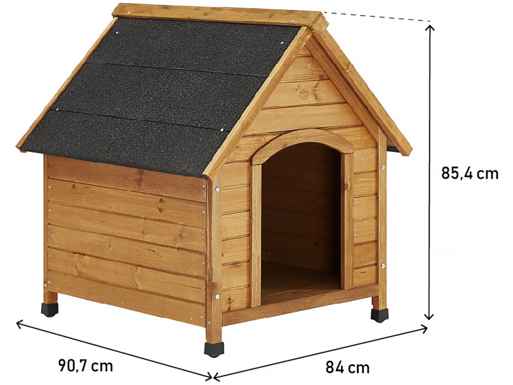 Niche pour chien "Doggy" - 77 x 82 x 88 cm - Beige