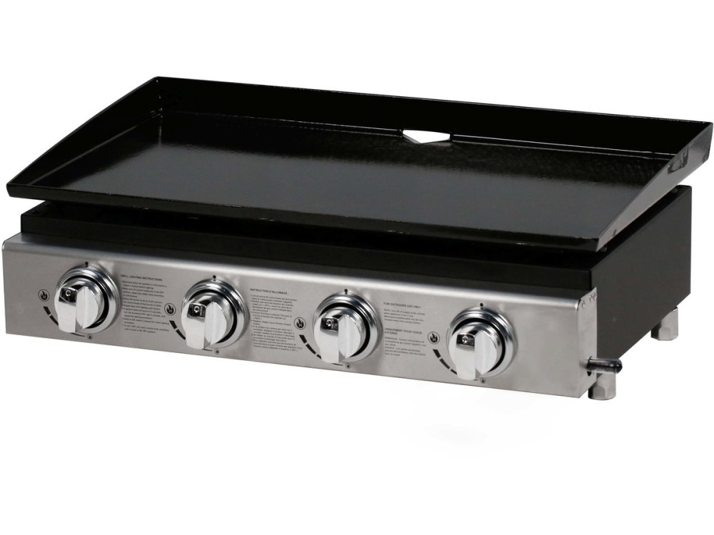 Plancha "Presto 4" - 4 Brûleurs - 9.7kW - Gris