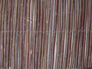 Clôture d'osier - " Vimet " - 1.50 x 3.00 m - Marron