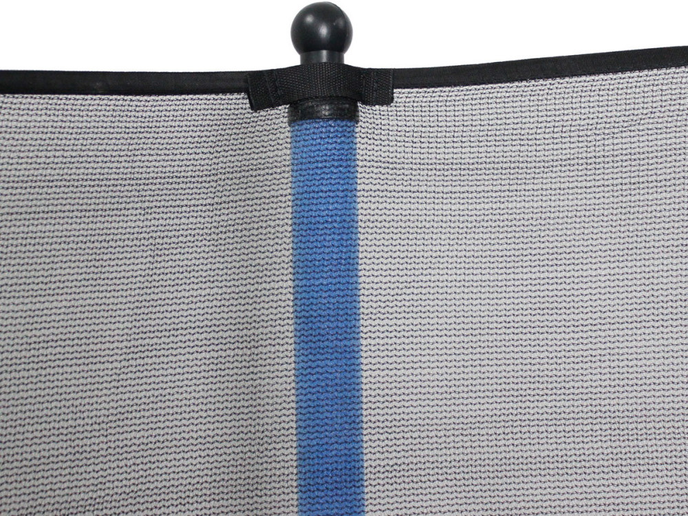 Trampoline "Happy" - Ø 3.05 m - Avec filet + échelle + couverture + kit d'ancrage