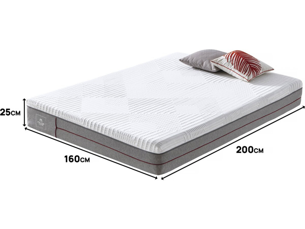 Matelas mémoire de forme "Houria" - 160 x 200 cm