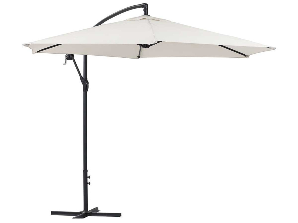 Parasol déporté "Ilios" - Ecru