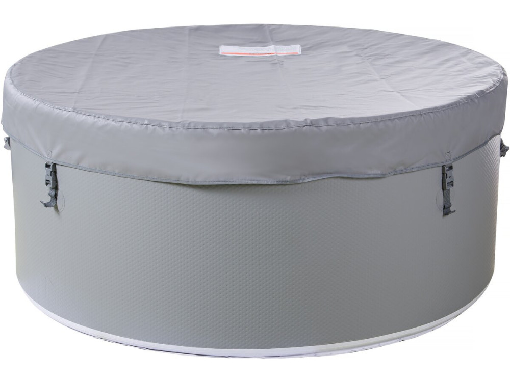 Spa semi rigide " Venise" - 5 places - Blanc/Gris