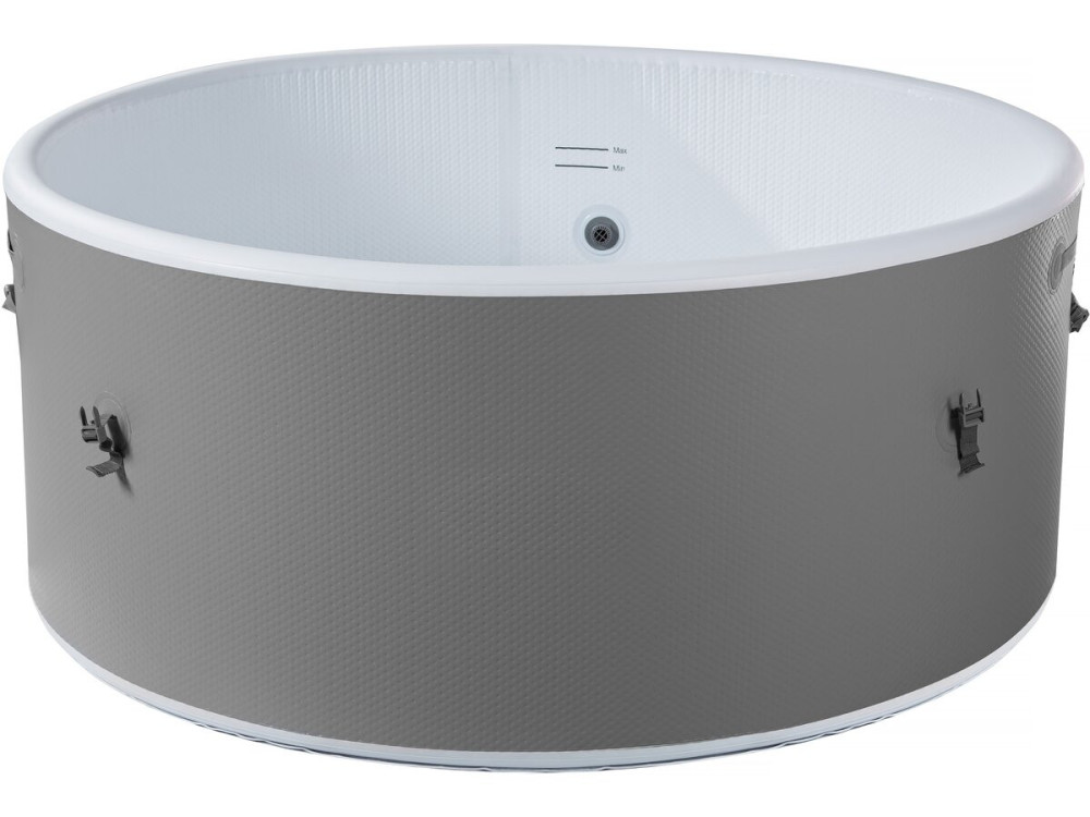 Spa semi rigide " Venise" - 5 places - Blanc/Gris