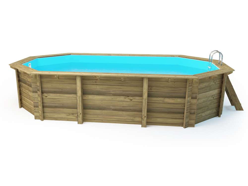Piscine bois "Florida 130" - 6.57 x 4.57 x 1.31 m