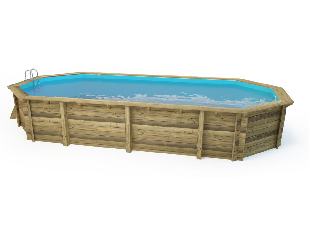 Piscine bois " Ibiza 130" - 8.57 x 4.57 x 1.31 m