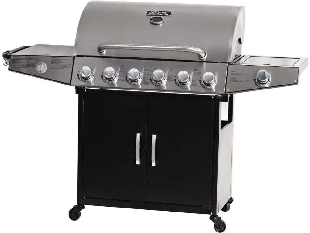 Barbecue gaz "Party 7" - 7 Brûleurs dont 1 latéral - 20.9 kW