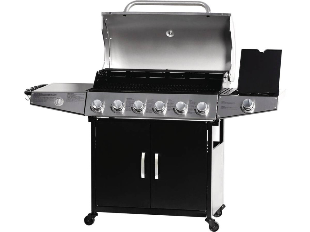 Barbecue gaz "Party 7" - 7 Brûleurs dont 1 latéral - 20.9 kW
