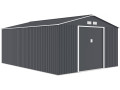 Abri de jardin métal "Vegas"- 15 m² - Gris