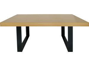 Table repas "Eloise" - 200 x 90 x 80 cm - Marron