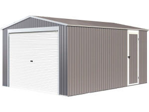 Garage métal "Nevada" avec porte roulante - 15,61m²
