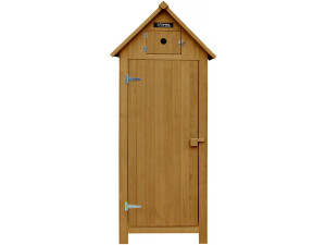 Armoire de jardin "Cabanon" - 77 x 54.5 x 179 cm - Marron