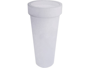 Pot lumineux LED "Rosa 2" - Eclairage jardin - 47 x 47 x 95 cm