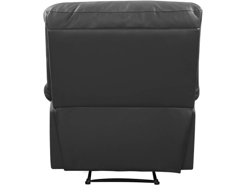 Fauteuil relax "Lincoln" - 90 x 89 x 103 cm - Gris