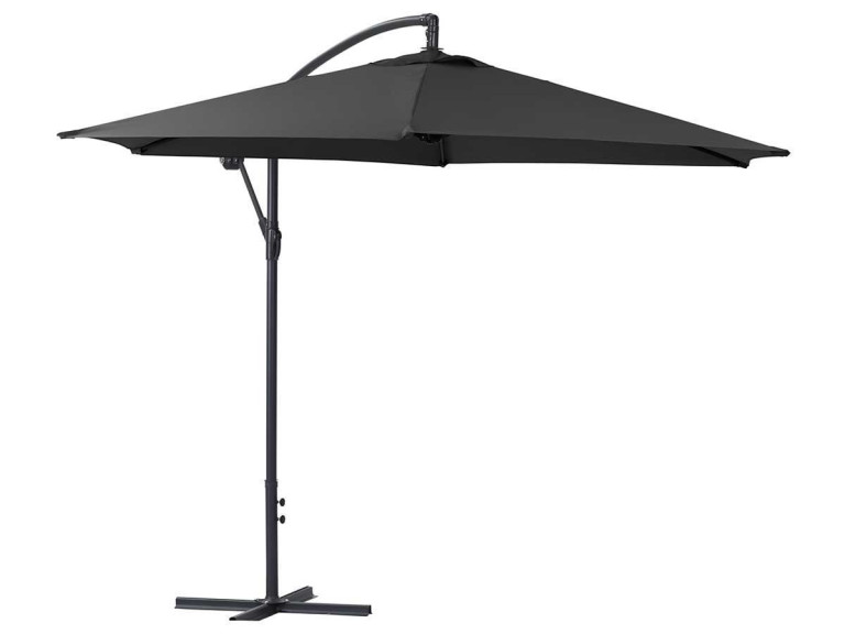 Parasol déporté "Ilios" - Noir