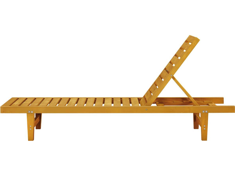 Bain de Soleil en bois "Rawai" -  Marron clair