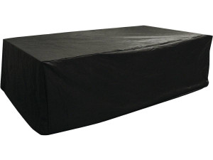 Housse de protection pour salon de jardin - 294 x 114 x 77 cm - Noir