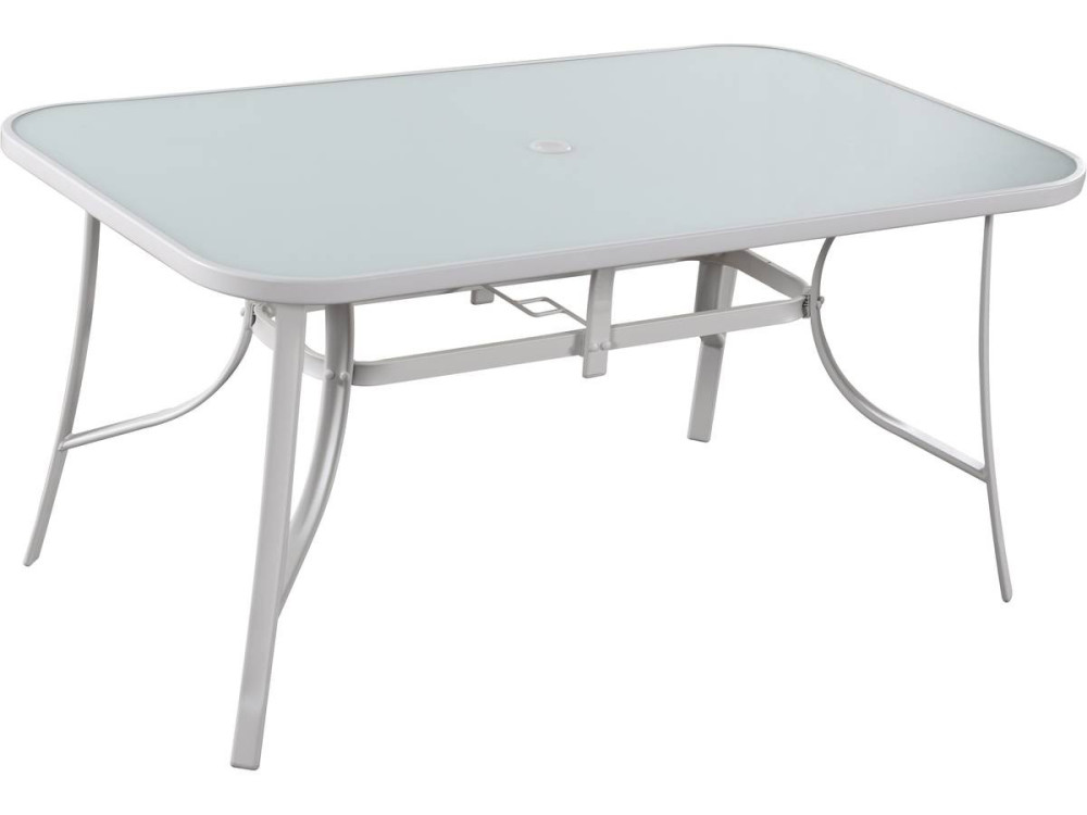 Table et chaises de jardin en textilène "Cordoba" - Phoenix - 6 places - Vert