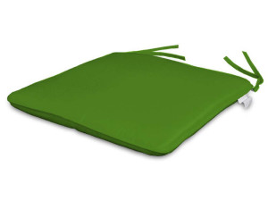 Lot de 2 assises 35 x 35 cm coloris Vert Anis
