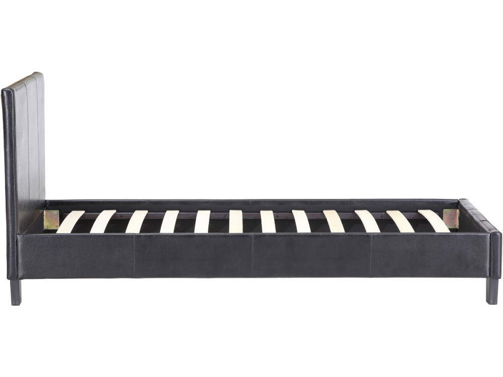 Lit "Lina" - 90 x 190 cm - Noir