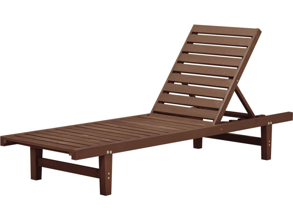 Bain de Soleil en bois "Rawai" - Marron