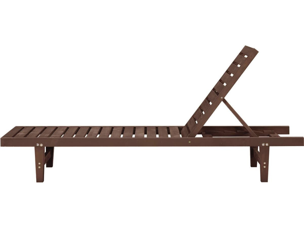 Bain de Soleil en bois "Rawai" - Marron