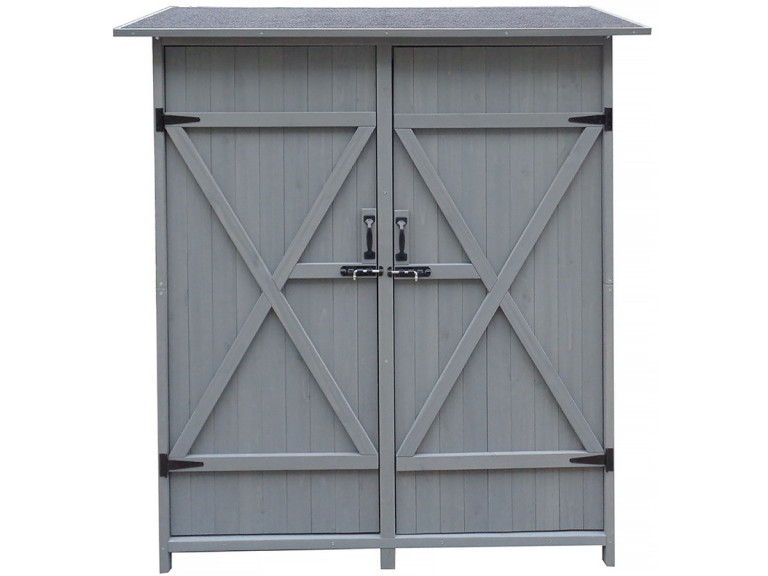 Armoire de jardin "Espacio" - 140 x 49 x 162 cm - Anthracite