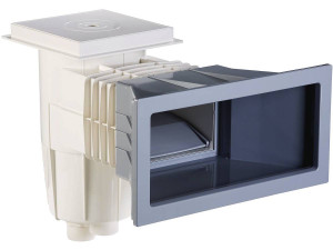 Skimmer standard 15 L "Parker" - Grande meurtrière - Gris