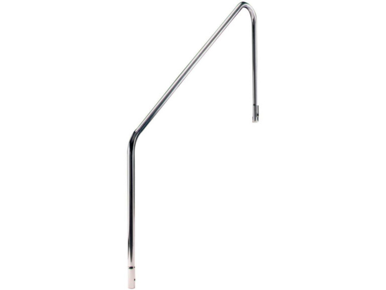 Lot de 2 sorties de bain pour piscine - L.152.4 cm - Inox - A sceller