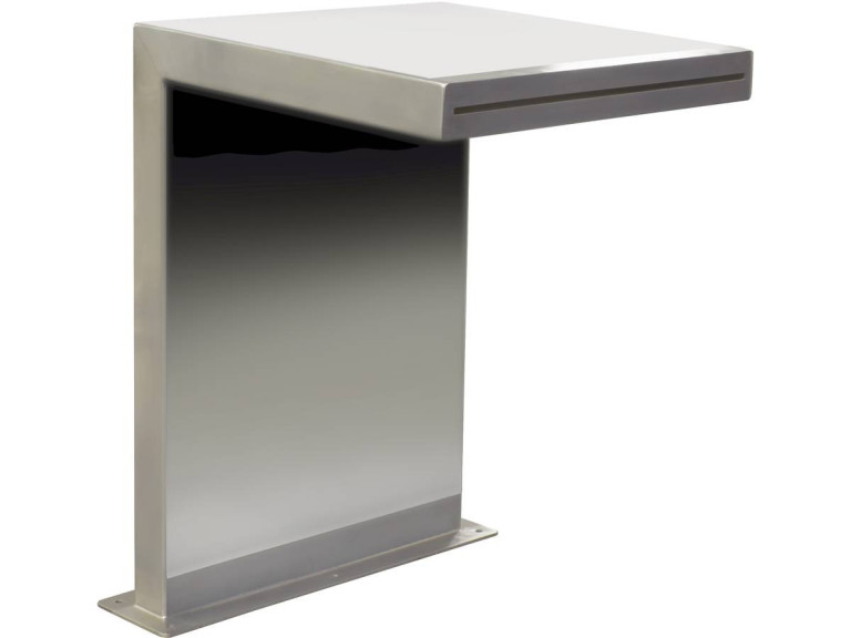 Cascade piscine avec ancrage "Straight" - Inox