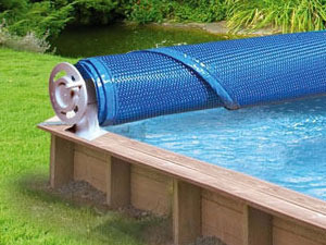 Enrouleur de Bâche été piscine hors-sol