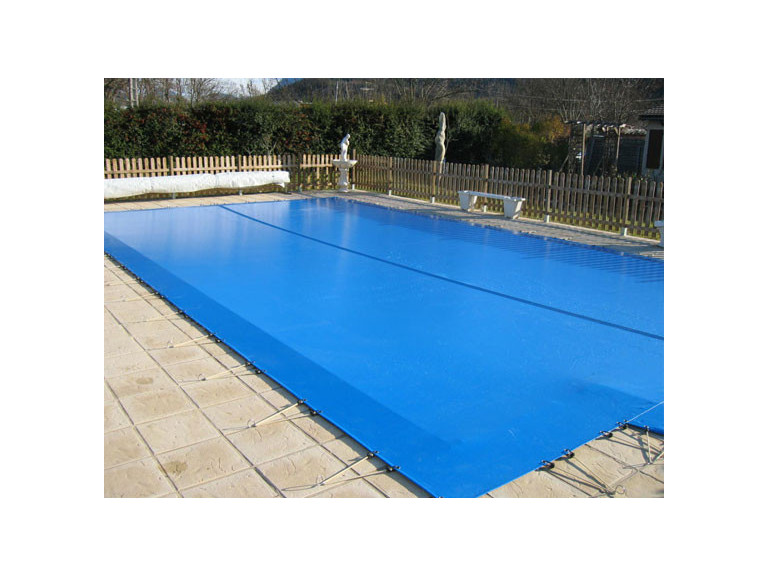 Bâche hiver enterrée "Sécuritis Eco"  pour piscine Sevilla - bleu