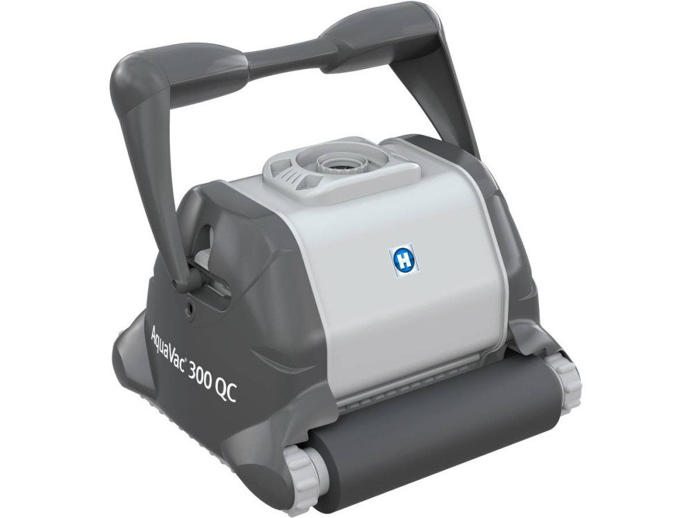 Robot piscine électrique Hayward "Aquavac 300" mousse QC - 28 x 41 x 41 cm - Gris