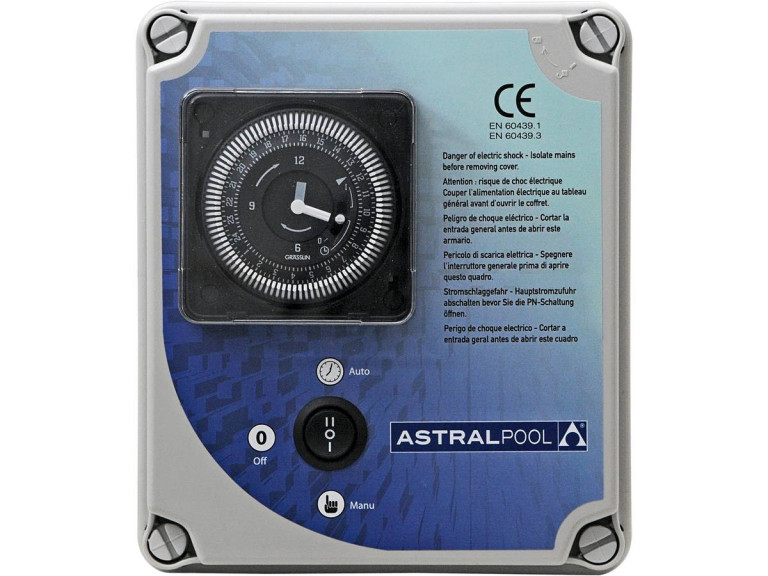 Coffret surpresseur piscine - Monophasé 220 V