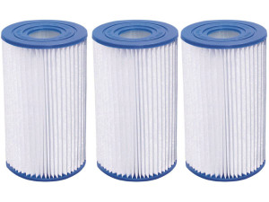 Cartouche de filtration H&J de type A/C - Lot de 3