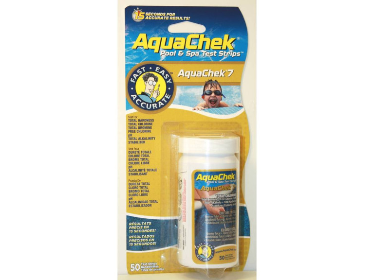Bandelettes d'analyse "Aquacheck Spa" - 50 bandelettes